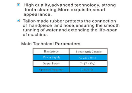 introduction as an advanced equipment of cleaning teeth tool g