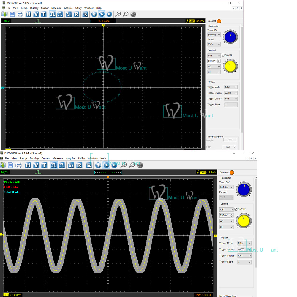 Mostuwant oscilloscope