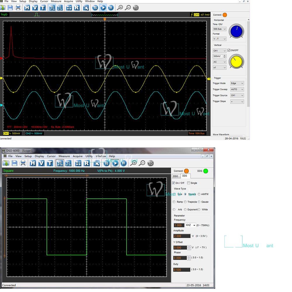 Mostuwant oscilloscope